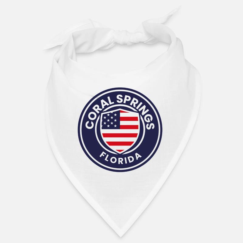 Blason du drapeau de Coral Springs Bandana