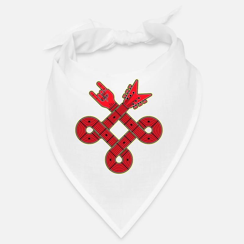 Nœud de guitare entrelacé Bandana