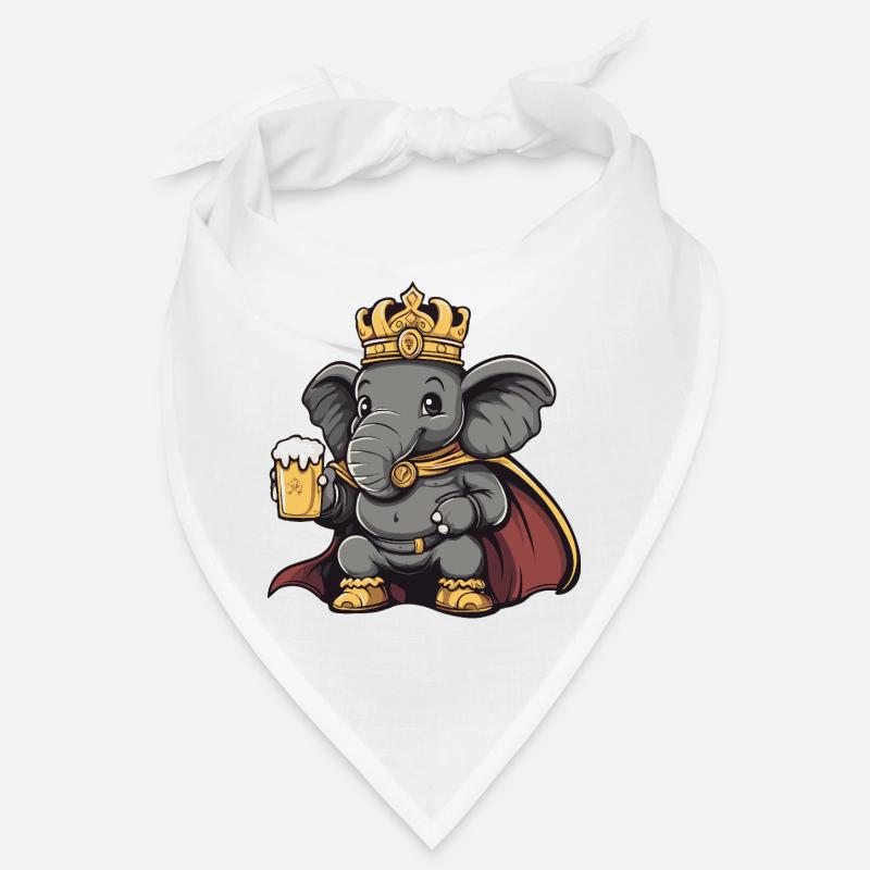 Roi de la Bière Éléphant Bandana
