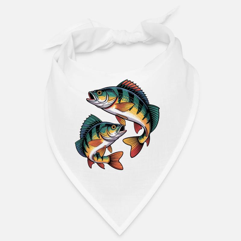 Zwei Barsche Bandana