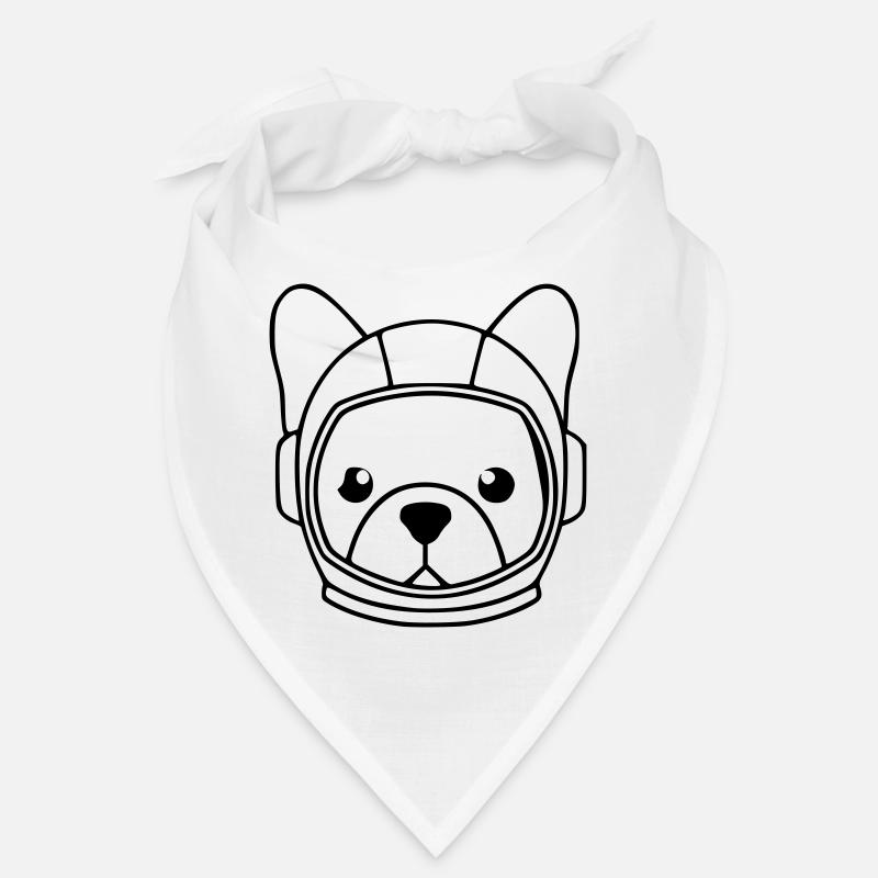 Profil du casque de l’astronaute Frenchie Bandana