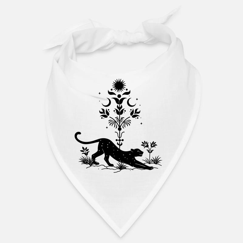 Cosmic Leopard Boho Bandana