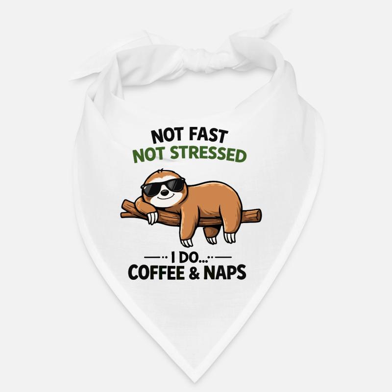 Chill Sloth Coffee & Naps Bandana