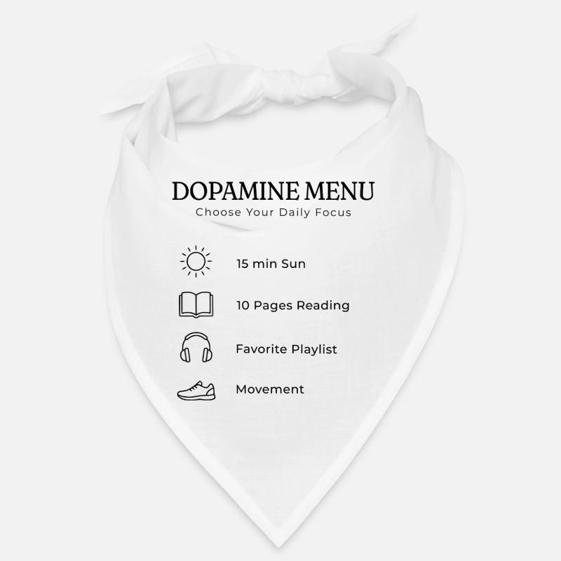 Dopamine Menu ADHD – Aesthetic Self Care Guide Bandana