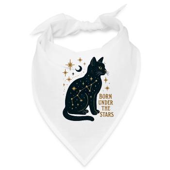 Sternenkatze Konstellation - Bandana - Weiß - Vorne
