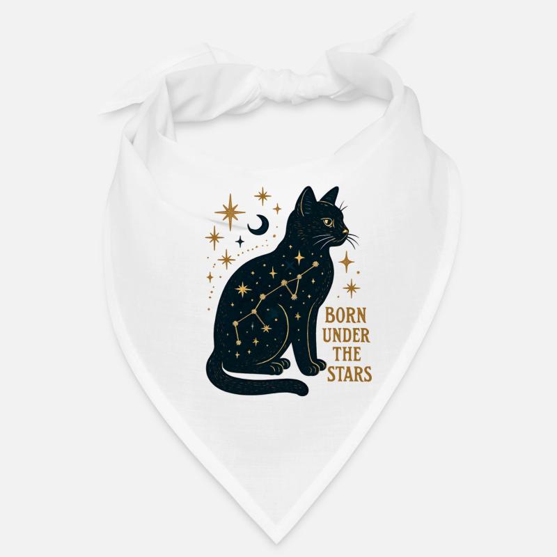 Star Cat Constellation Bandana