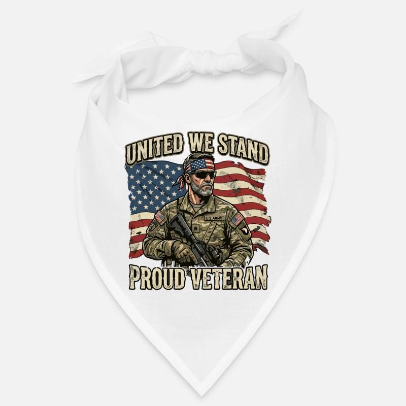 Vereinter Veteran Stolz und Pflicht Bandana
