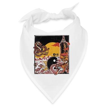 Martial Arts Boxing - Bandana - Weiß - Vorne