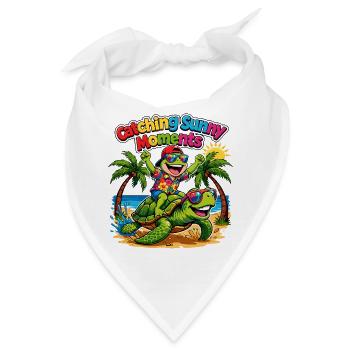 Sunny Moments - Bandana - Weiß - Vorne