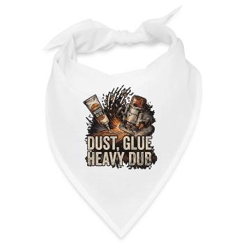 Soundsystem Producer Heavy Dub - Bandana - Weiß - Vorne