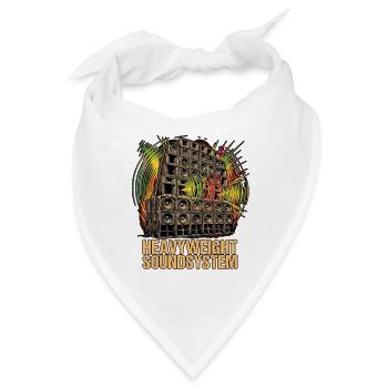 Heavyweight Dub Reggae - Bandana - Weiß - Vorne
