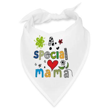 a special Mama - Bandana - Weiß - Vorne