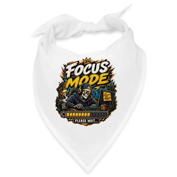 Focus Mode - Bandana - Weiß - Vorne