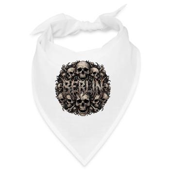 Berlin Death Metal - Bandana - Weiß - Vorne