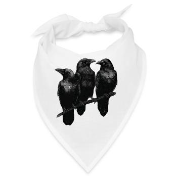 Raben - Bandana - Weiß - Vorne