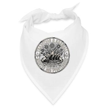 Pyro Meister Feuerwerk - Bandana - Weiß - Vorne