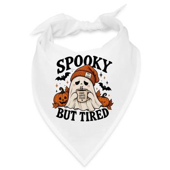Spukgeist Kaffee Müdigkeit - Bandana - Weiß - Vorne