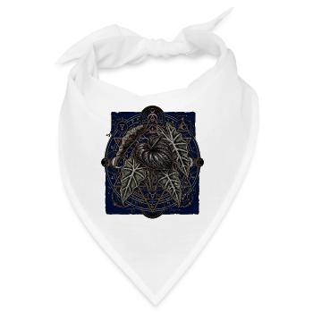 Alchemistische Alocasia Anthurie - Bandana - Weiß - Vorne