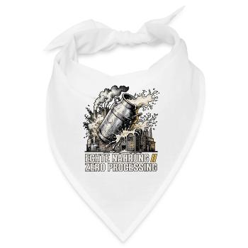 Echte Milch Rohmilch - Bandana - Weiß - Vorne