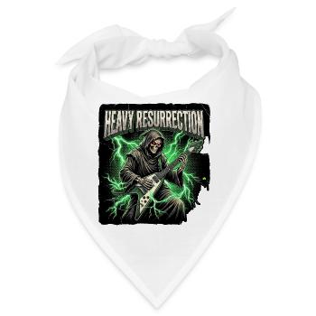 Heavy Resurrection - Bandana - Weiß - Vorne