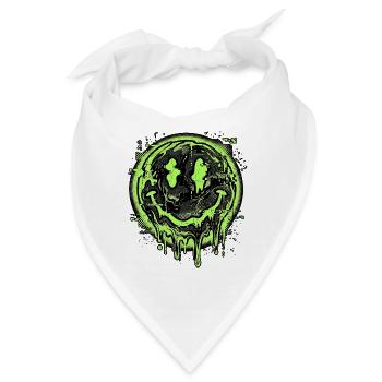 Acid Smile - Bandana - Weiß - Vorne