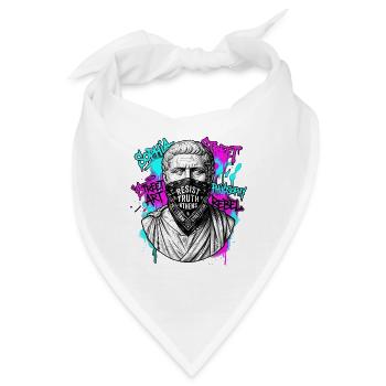 Kunst Statur Bandana - Bandana - Weiß - Vorne
