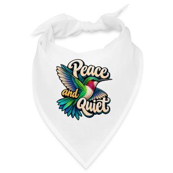 Kolibri - Bandana - Weiß - Vorne