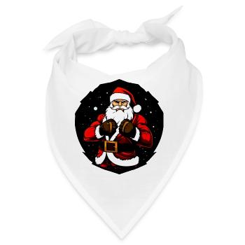 Kämpfer Christmas - Bandana - Weiß - Vorne