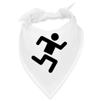 Runner - Bandana - Weiß - Vorne