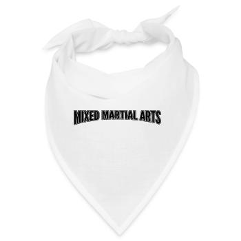 mixed martial arts - Bandana - Weiß - Vorne