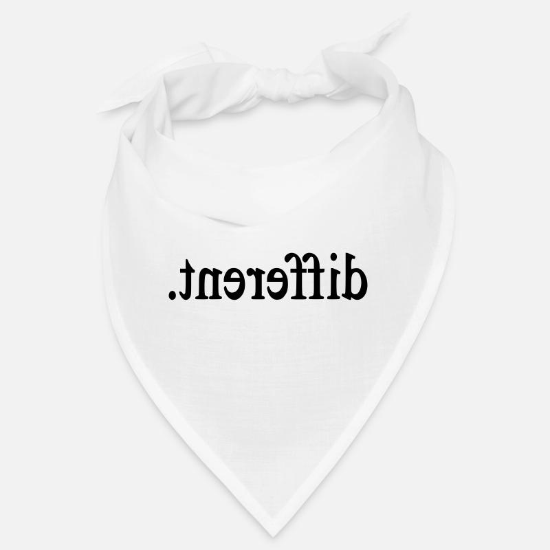 Different - Lustiger Spruch Bandana