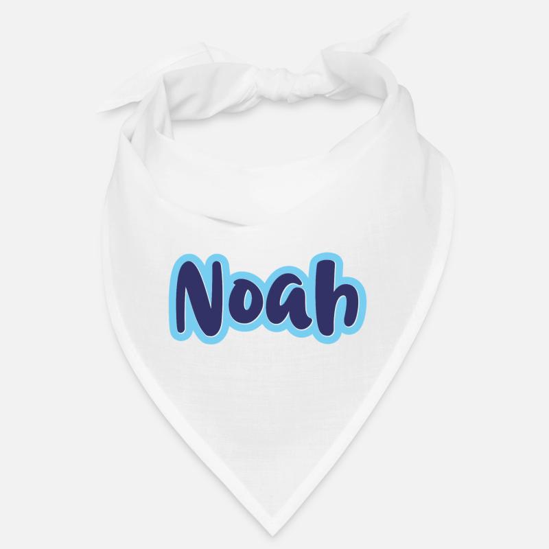 Noah prénom prénom - Bandana - blanc