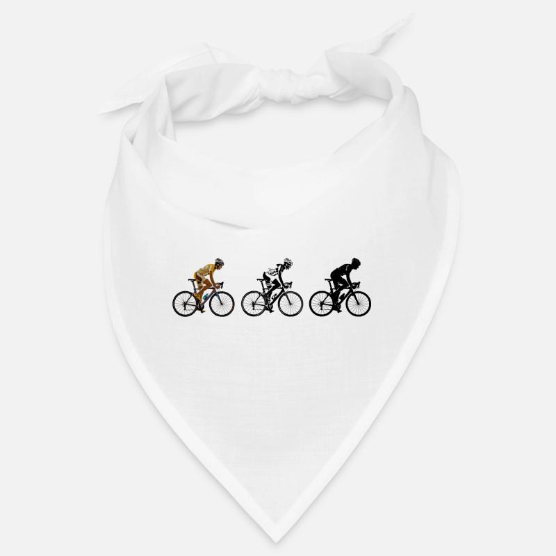 vélo - Bandana - blanc