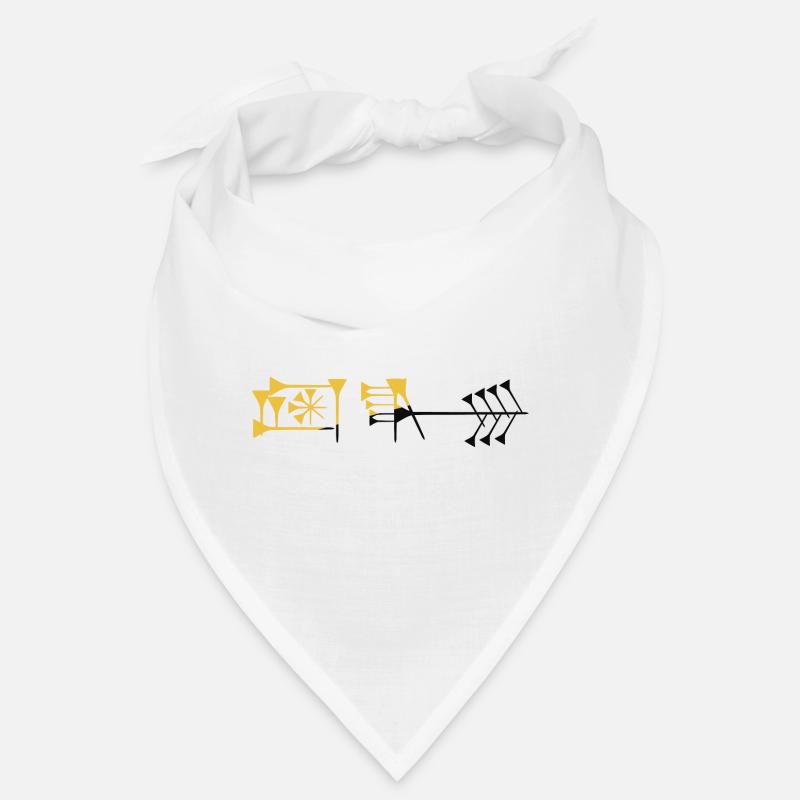 Mot de liberté sumérienne libertaire 2 Bandana
