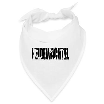HEIDEWACHTEL Jagdhund Jagdhunde Wilsigns - Bandana - Weiß - Vorne