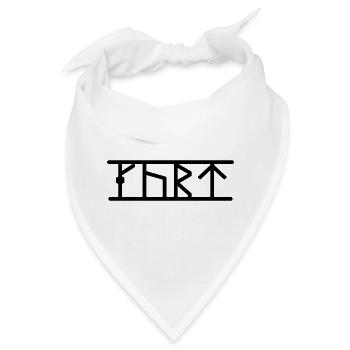 Kurt - Bandana - Weiß - Vorne
