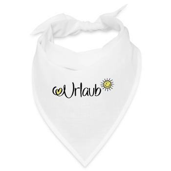 Urlaub - Bandana - Weiß - Vorne