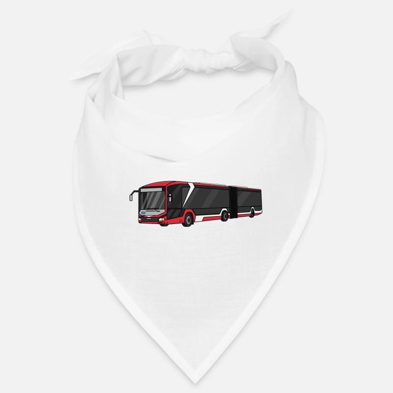 Bus - Bandana - Weiß