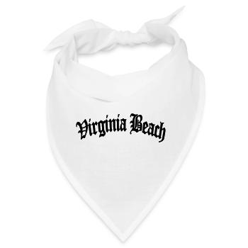 virginia beach - Bandana - Weiß - Vorne