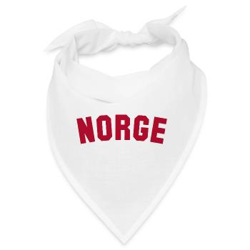 NORWAY Norwegen Norge - Bandana - Weiß - Vorne