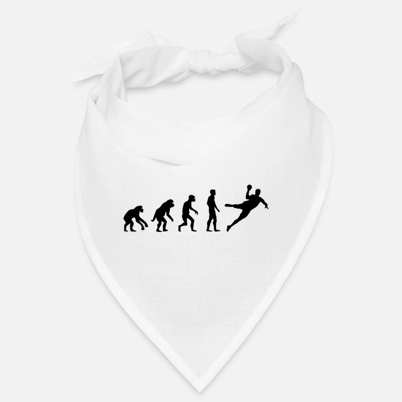 Evolution Handball lustig Design Mannschaft icon Bandana