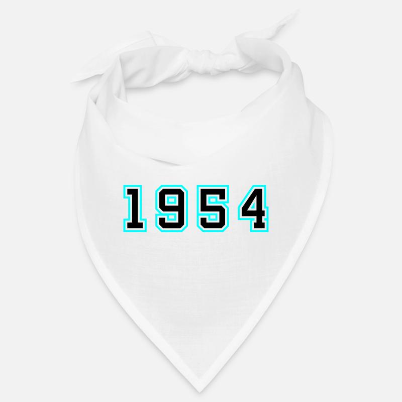 1954 Year Birthday Bandana
