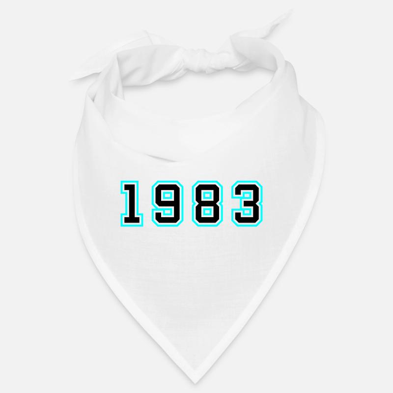 1983 Jahr Geburtstag Bandana
