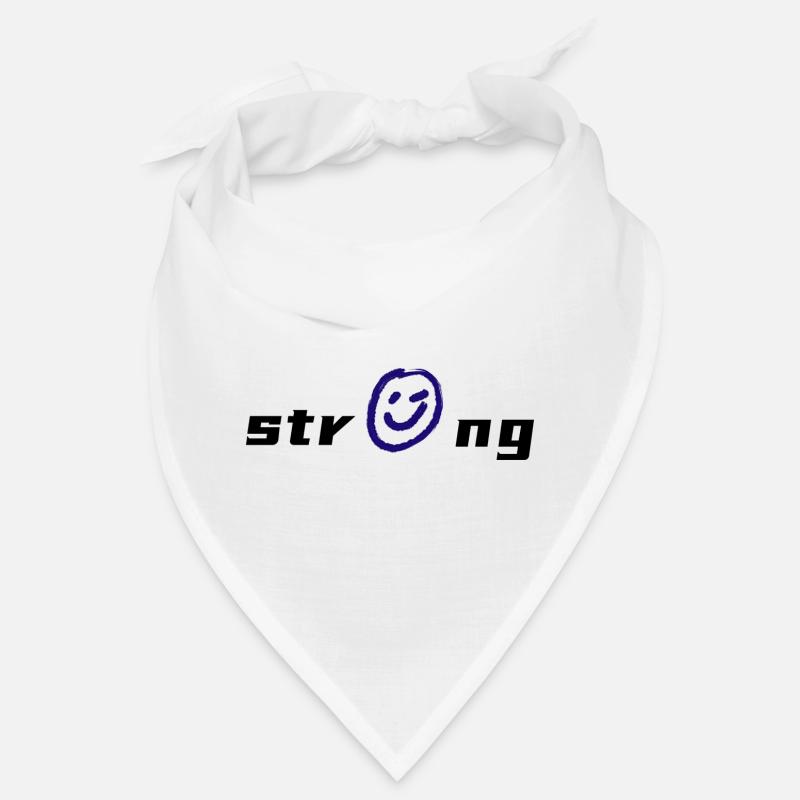 Lebendige -Grafik auf Textil Bandana