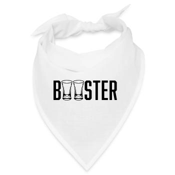 Schnaps Booster - Bandana - Weiß - Vorne