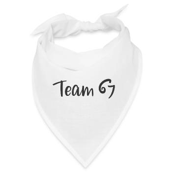 Team 6 7 - Bandana - Weiß - Vorne