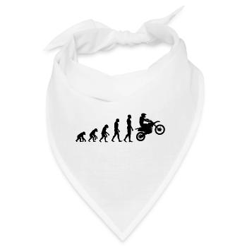 EVOLUTION ZUM MOTOCROSS HELDEN! JUMP-ACTION - Bandana - Weiß - Vorne