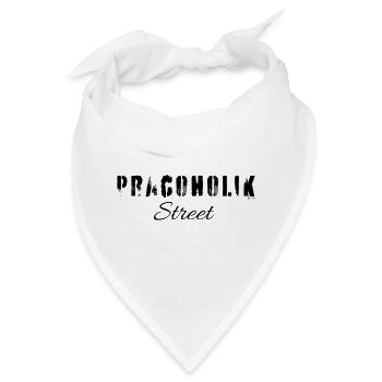 Pracoholik street Polska - Bandana - Weiß - Vorne