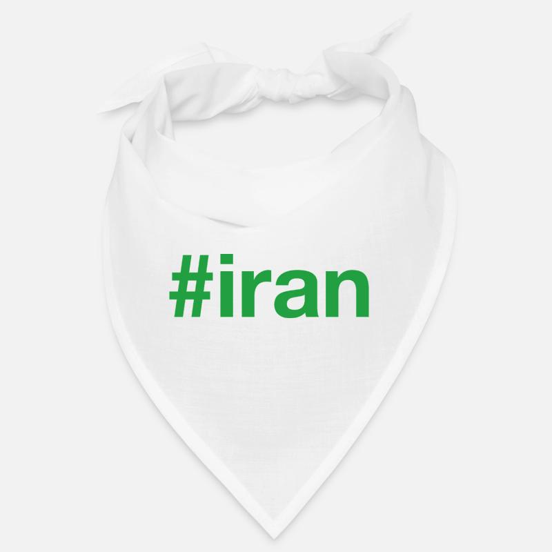 Iran Hashtag Bandana