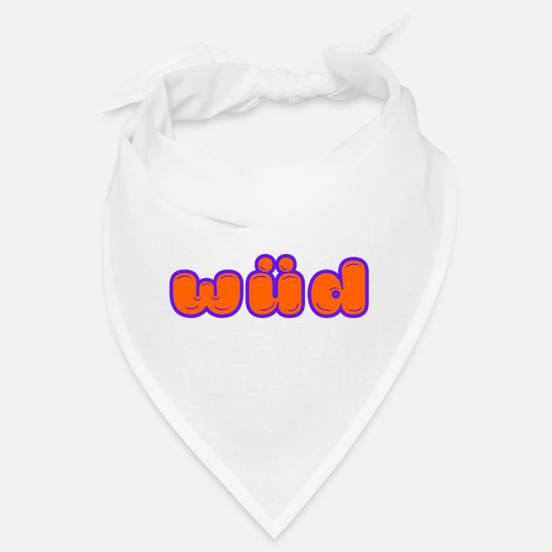 wüd - Bandana - Weiß